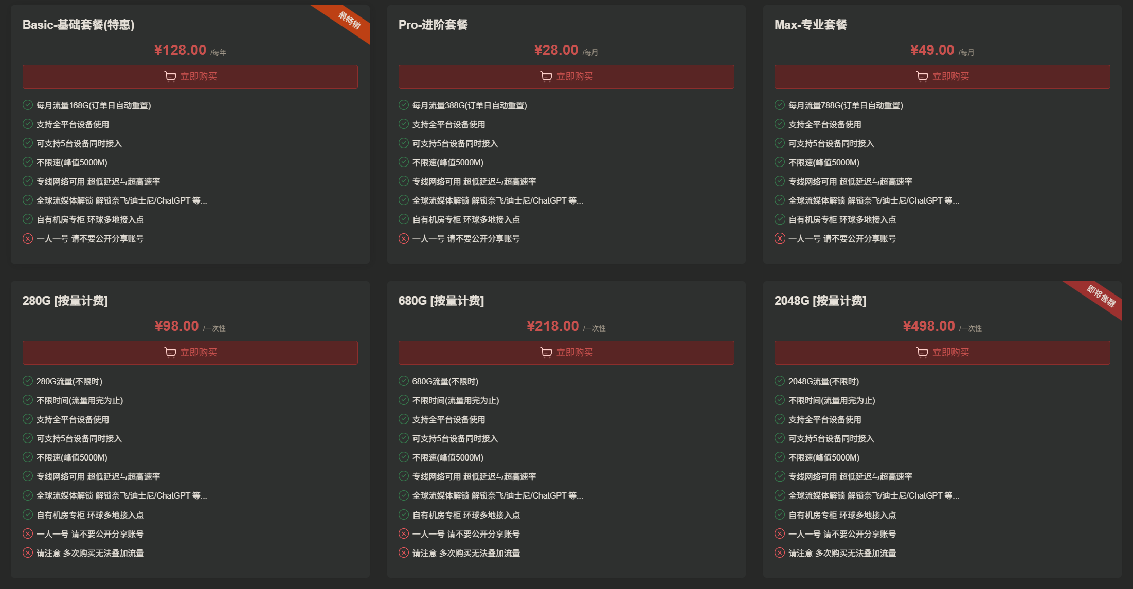 奈云机场价格